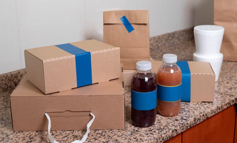 secondary packaging space for branding